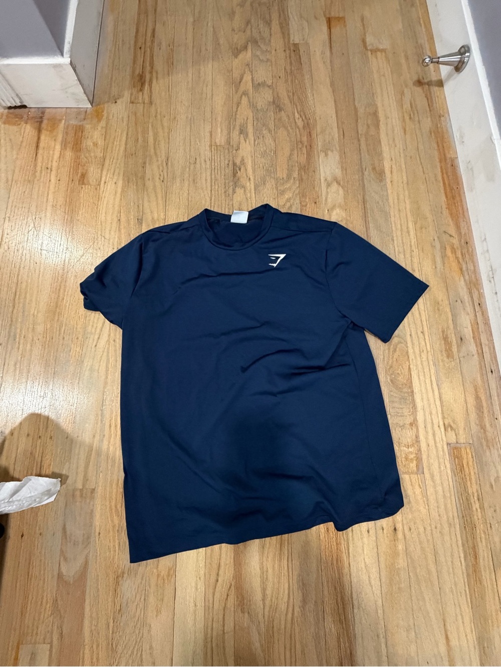 Gymshark Men’s Navy Short Sleeve Performance Tee